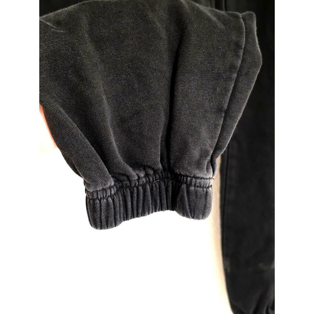 SNDYS. Everyday Luxe Hi-Rise Joggers Sweatpants Washed Black Size 4 - Picture 7 of 8
